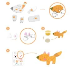 Djeco SET CREATIVO PITTURA A DITA - ANIMALI 8 Djeco SET CREATIVO PITTURA A DITA - ANIMALI -Magasin De Jouets Pour Bébés Et Tout-Petits set creativo pittura a dita animali la poltiglia DJ00076 djeco 2