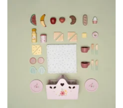 Little Dutch SET PICNIC CON ACCESSORI IN LEGNO -Magasin De Jouets Pour Bébés Et Tout-Petits set picnic con accessori in legno LD8025 little dutch 6