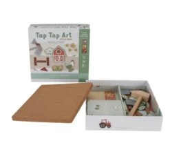 Little Dutch TAP TAP ART - SET MARTELLO E CHIODINI -Magasin De Jouets Pour Bébés Et Tout-Petits tap tap art set martello e chiodini LD7160 little dutch 4