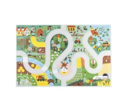 Janod TAPPETO GIOCO PISTA - CAMPAGNA