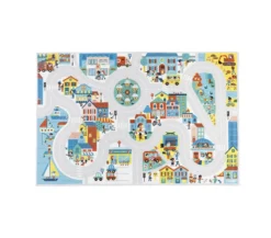 Janod TAPPETO GIOCO PISTA - CITTA'