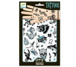 Djeco TATUAGGI PER BAMBINI - DARK SIDE