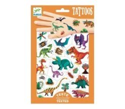 Djeco TATUAGGI PER BAMBINI - DINOSAURI