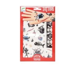Djeco TATUAGGI PER BAMBINI - PIRATI