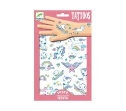Djeco TATUAGGI PER BAMBINI - UNICORNI