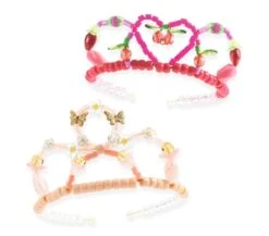 Djeco TIARE CON PERLINE DA CREARE - ROSA -Magasin De Jouets Pour Bébés Et Tout-Petits tiare con perline da creare rosa DJ00039 djeco 2