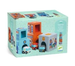 Djeco TOPANICAR - CUBI IMPILABILI CON VEICOLI -Magasin De Jouets Pour Bébés Et Tout-Petits topanicar cubi impilabili con veicoli dj09120 djeco 3