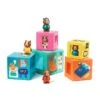 Djeco TOPANIHOUSE - CUBI IMPILABILI CON ORSETTI -Magasin De Jouets Pour Bébés Et Tout-Petits topanihouse cubi impilabili con orsetti dj09119 djeco