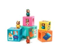 Djeco TOPANIHOUSE - CUBI IMPILABILI CON ORSETTI