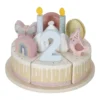 Little Dutch TORTA DI COMPLEANNO - ROSA -Magasin De Jouets Pour Bébés Et Tout-Petits torta di compleanno rosa little dutch