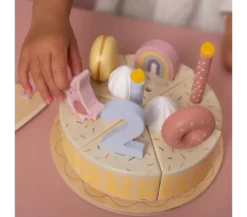 Little Dutch TORTA DI COMPLEANNO - ROSA -Magasin De Jouets Pour Bébés Et Tout-Petits torta di compleanno rosa little dutch 2
