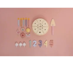 Little Dutch TORTA DI COMPLEANNO - ROSA -Magasin De Jouets Pour Bébés Et Tout-Petits torta di compleanno rosa little dutch 3