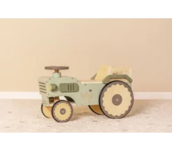 Little Dutch TRATTORE IN LEGNO CAVALCABILE - LITTLE FARM