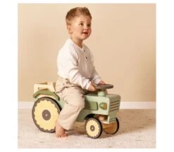 Little Dutch TRATTORE IN LEGNO CAVALCABILE - LITTLE FARM -Magasin De Jouets Pour Bébés Et Tout-Petits trattore in legno cavalcabile little farm LD7155 little dutch 4