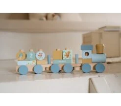 Little Dutch TRENINO IN LEGNO BLOCCHI - FOREST FRIENDS -Magasin De Jouets Pour Bébés Et Tout-Petits trenino in legno blocchi forest friends LD7254 little dutch 2