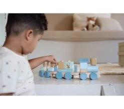 Little Dutch TRENINO IN LEGNO BLOCCHI - FOREST FRIENDS -Magasin De Jouets Pour Bébés Et Tout-Petits trenino in legno blocchi forest friends LD7254 little dutch 3