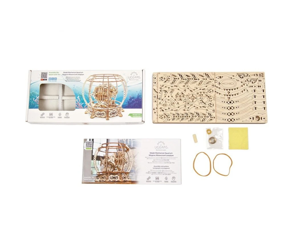 UGEARS - ACQUARIO MECCANICO 6 UGEARS - ACQUARIO MECCANICO – Image 4