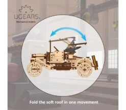 UGEARS - AUTO D'EPOCA UGR-T -Magasin De Jouets Pour Bébés Et Tout-Petits ugears models auto epoca ugr t 70175 6