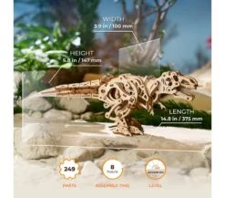 UGEARS - TIRANNOSAURO MECCANICO - T REX 13 UGEARS - TIRANNOSAURO MECCANICO - T REX -Magasin De Jouets Pour Bébés Et Tout-Petits ugears models tirannosauro meccanico t rex 70203 2