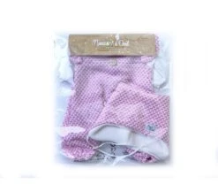 VESTITO PER BAMBOLA 45 CM - TUTINA MAGLIA ROSA