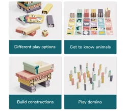 WOBBLE TOWER TOPBRIGHT - TORRE TIPO JENGA 4 In 1 -Magasin De Jouets Pour Bébés Et Tout-Petits wobble tower topbright torre tipo jenga 4 in 1 3